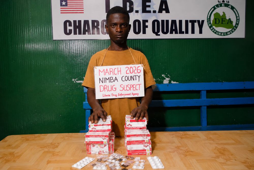 Nimba Tramadol Seizure